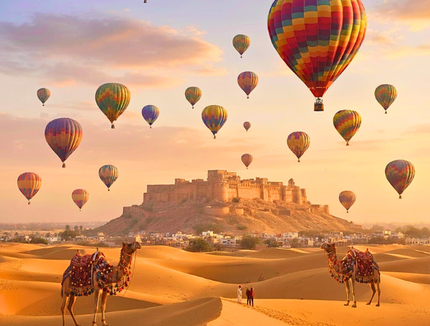 PARADISE OF DESERTS RAJASTHAN BY TRAIN PACKAGE TOUR 2025-2026